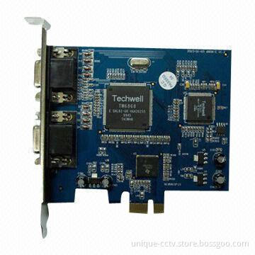 Video Compression DVR Card for CCTV Security System